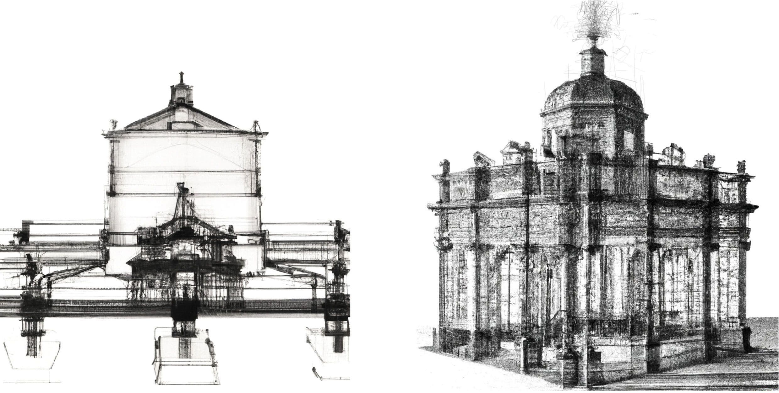 Picture of Hypothetical digital 3D reconstruction of the Solomon's Temple as if it were published in a 17th century treatise written by Blaise Pascal