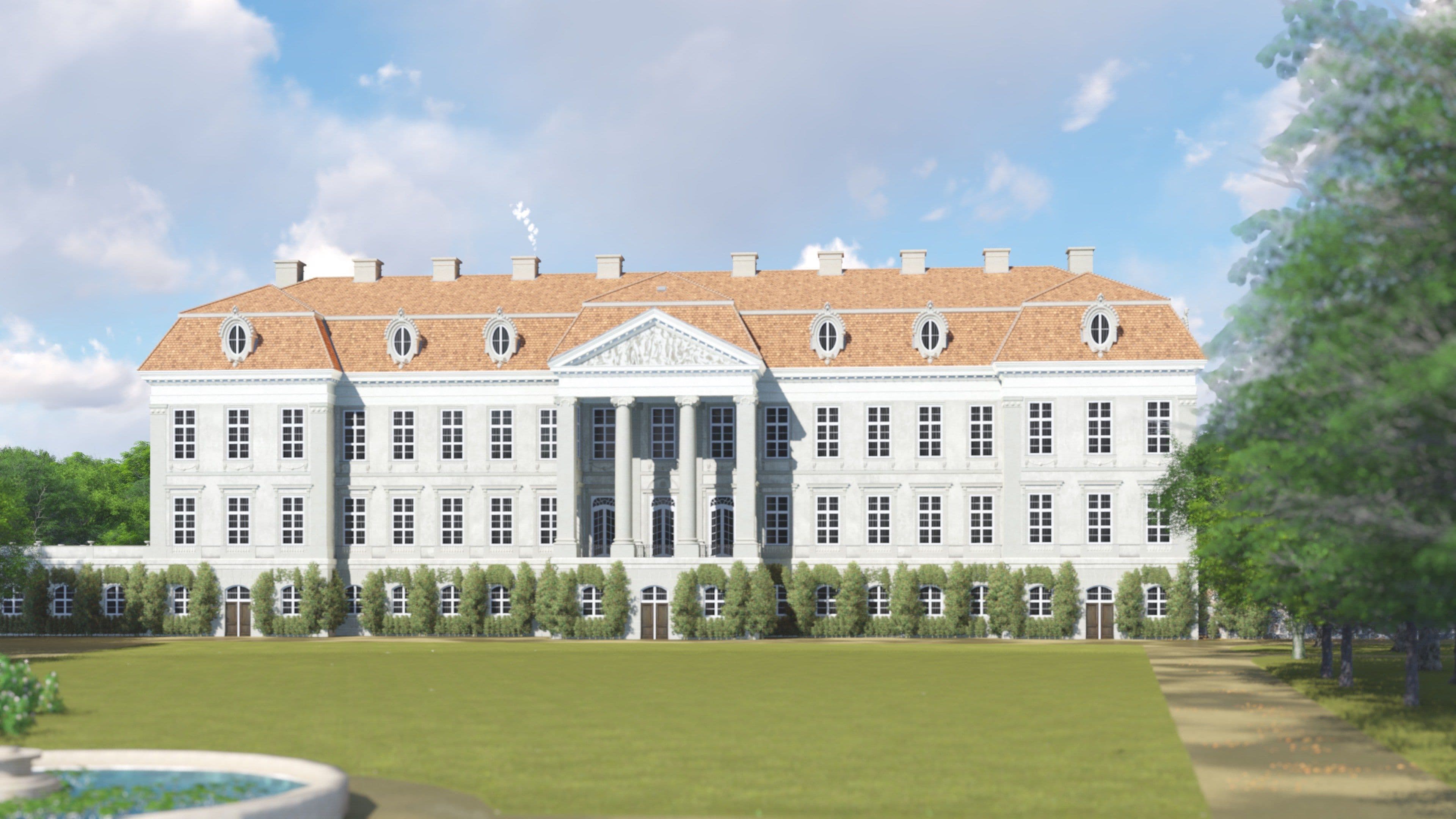 Picture of Abb. 2: Visualisierung von Schloss Friedrichstein, Architekturbüro Arthur Sarnitz; 3D-Modellierung am Institut für Raumdarstellung, J. Lutteroth