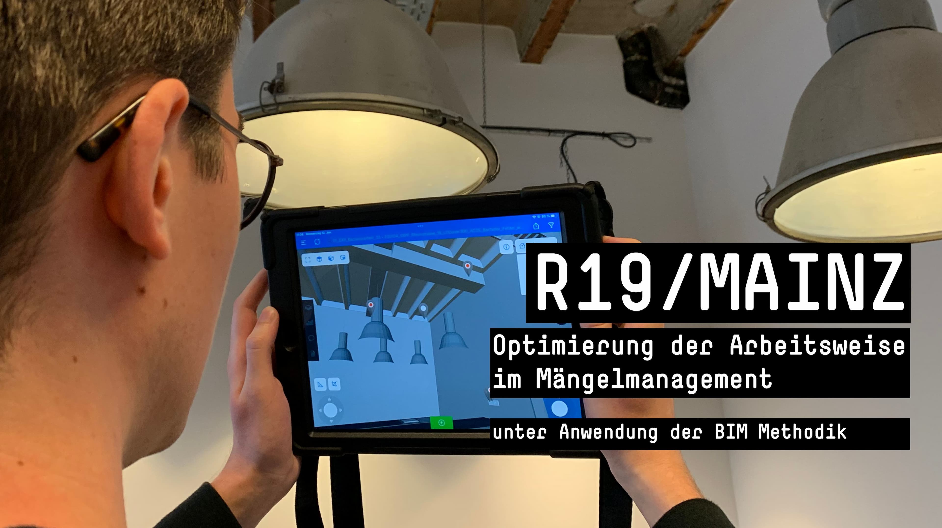 Cover Image of project: Optimierung der Arbeitsweise im Mängelmanagement unter Anwendung der BIM Methodik