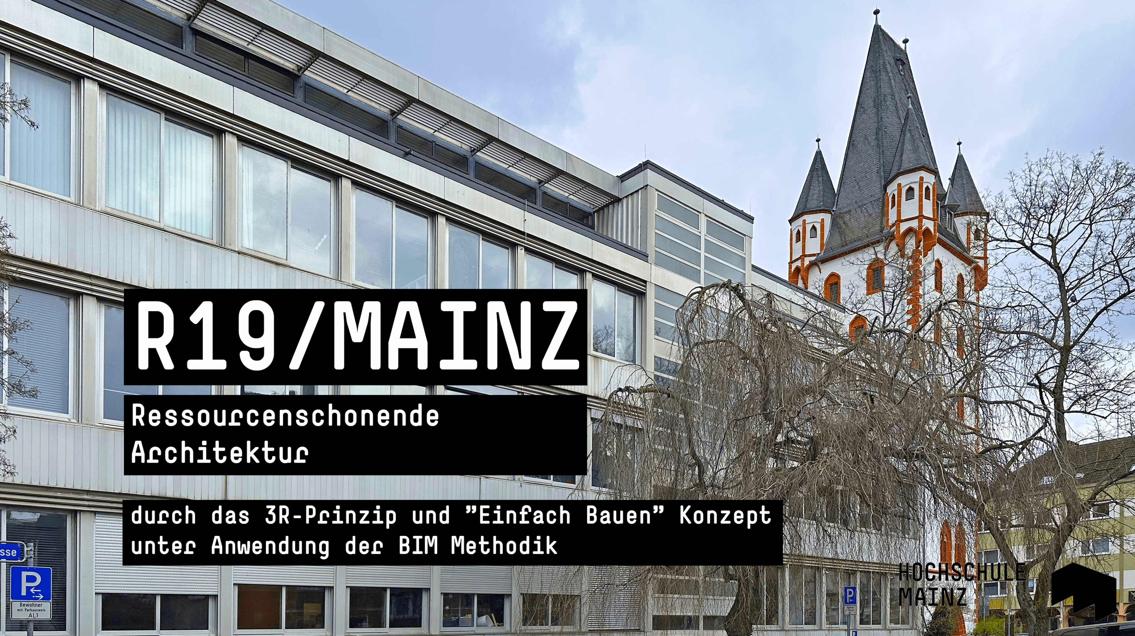 Cover Image of project: R19/Mainz: Ressourcenschonende Architektur: 3R-Prinzip und "Einfach Bauen" 