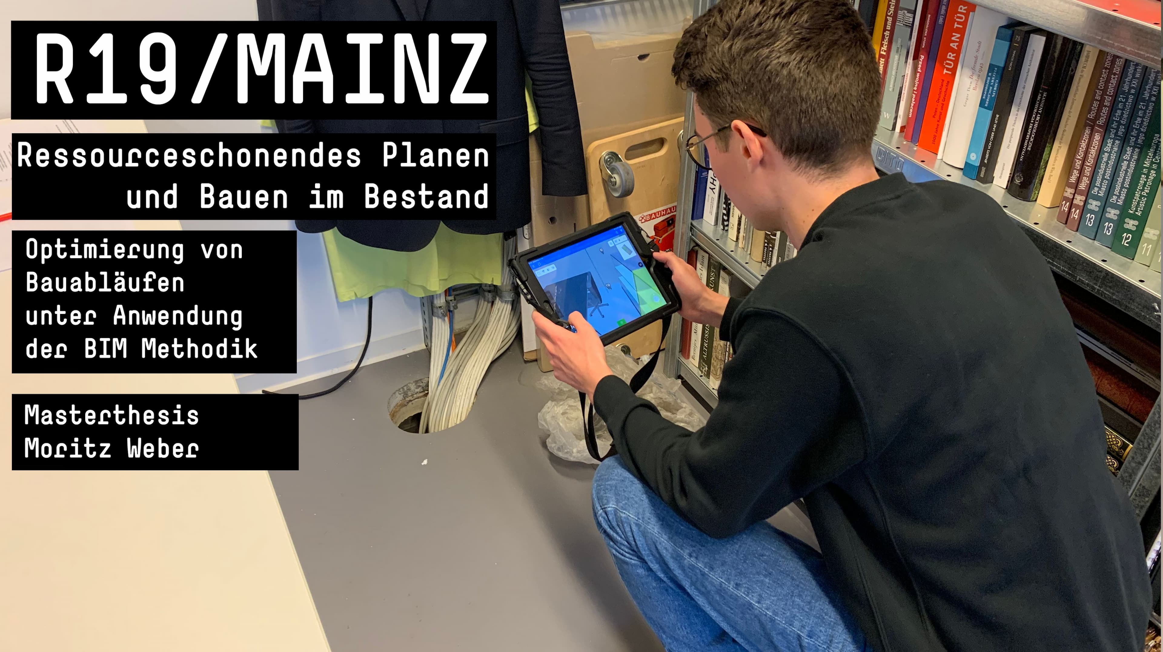 Cover Image of project: Ressourcenschonendes Planen und Bauen im Bestand I 4D BIM Methodik 