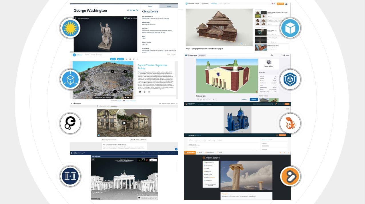 Picture of Fig. 3 Compilation of selected online repositories associated with the publication of 3D models