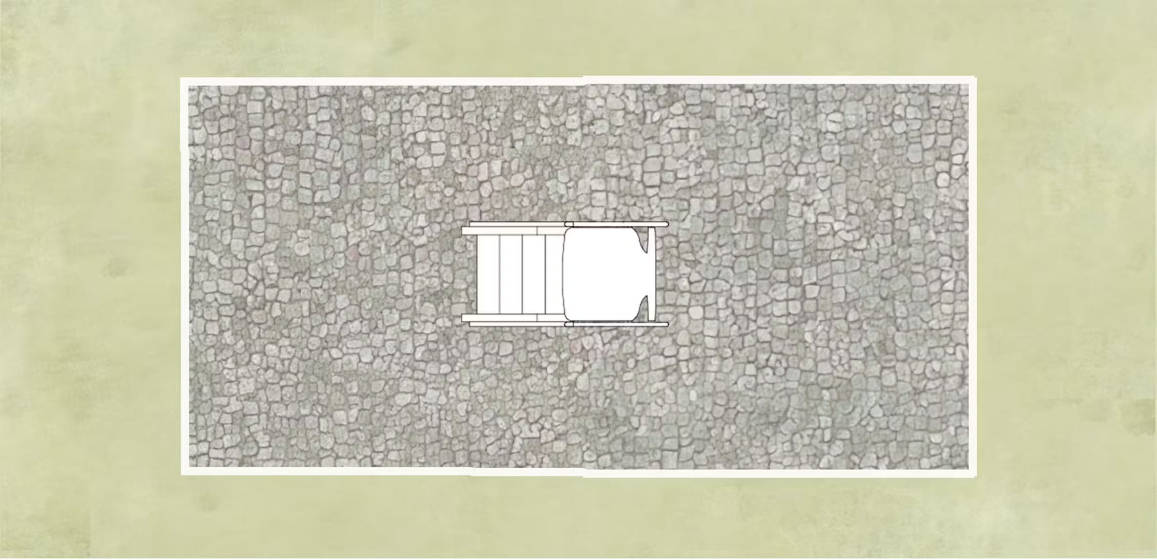 Picture of Grundriss der neu beplanten Parkplatzfläche
