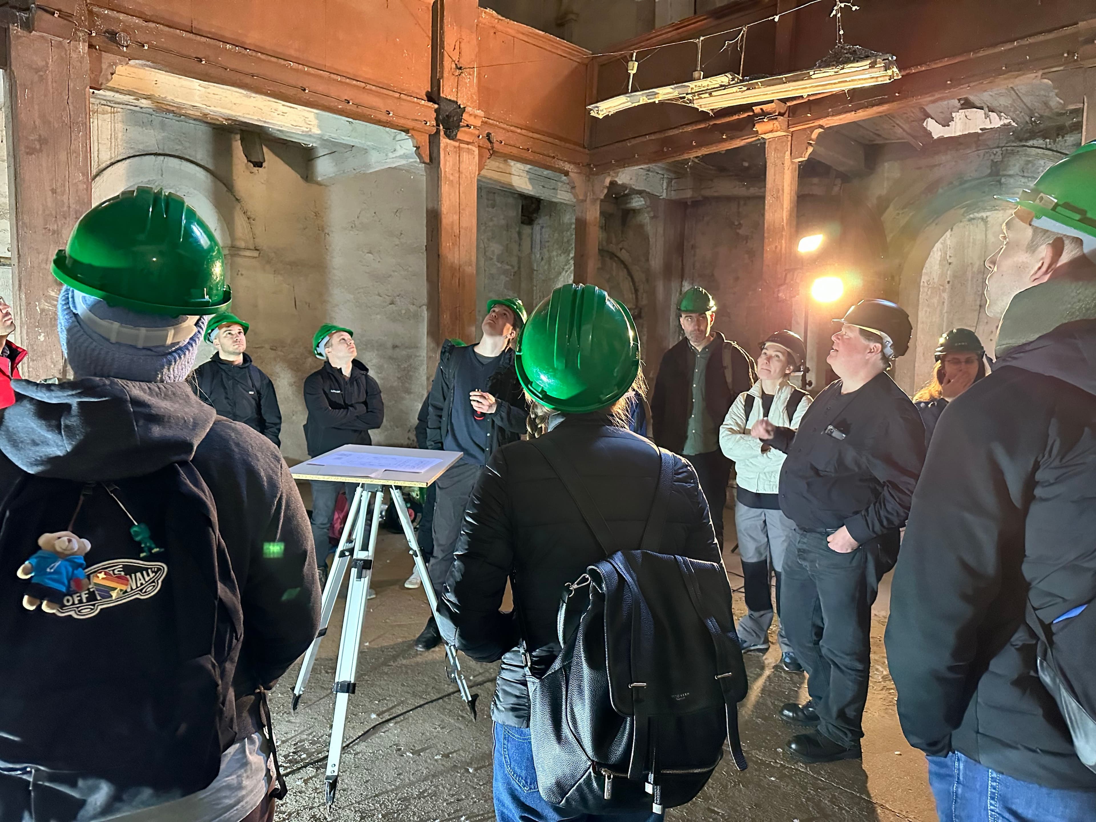 Picture of Building survey in the synagogue in Ziebice 