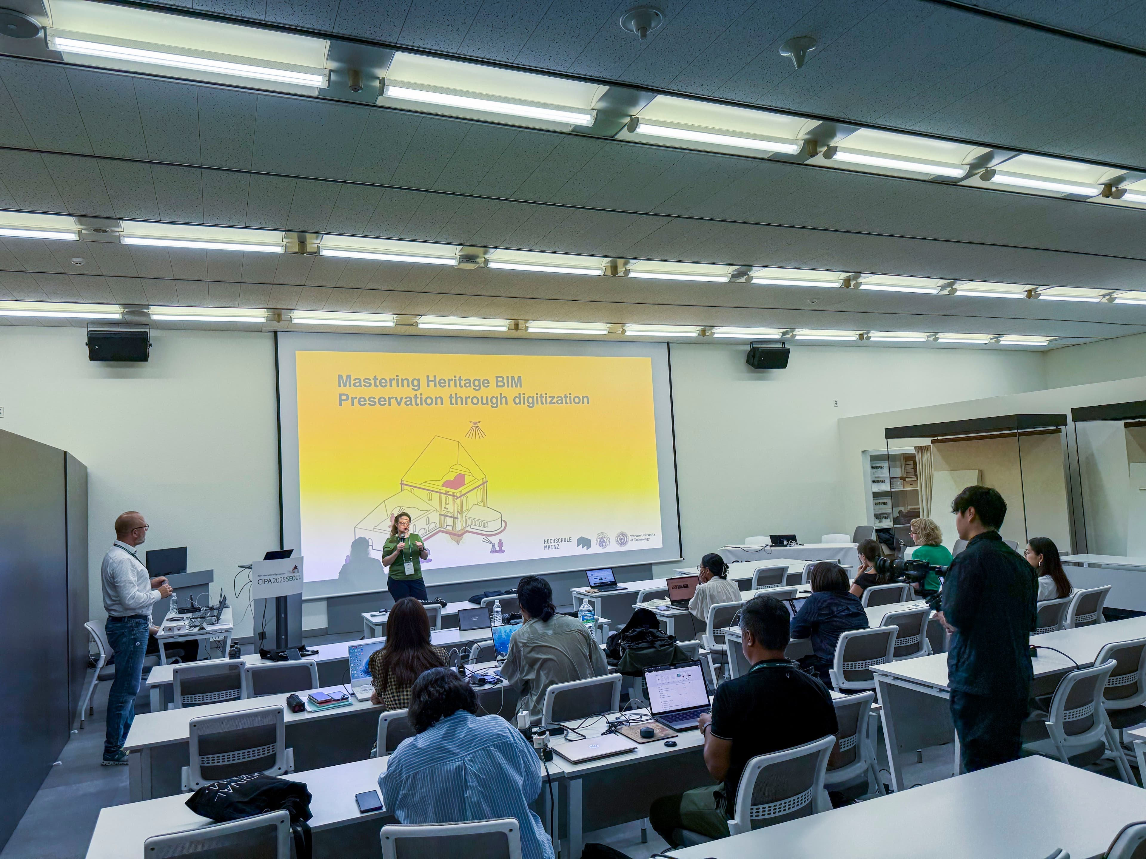 Picture of CIPA Seoul 2025 HBIM Workshop