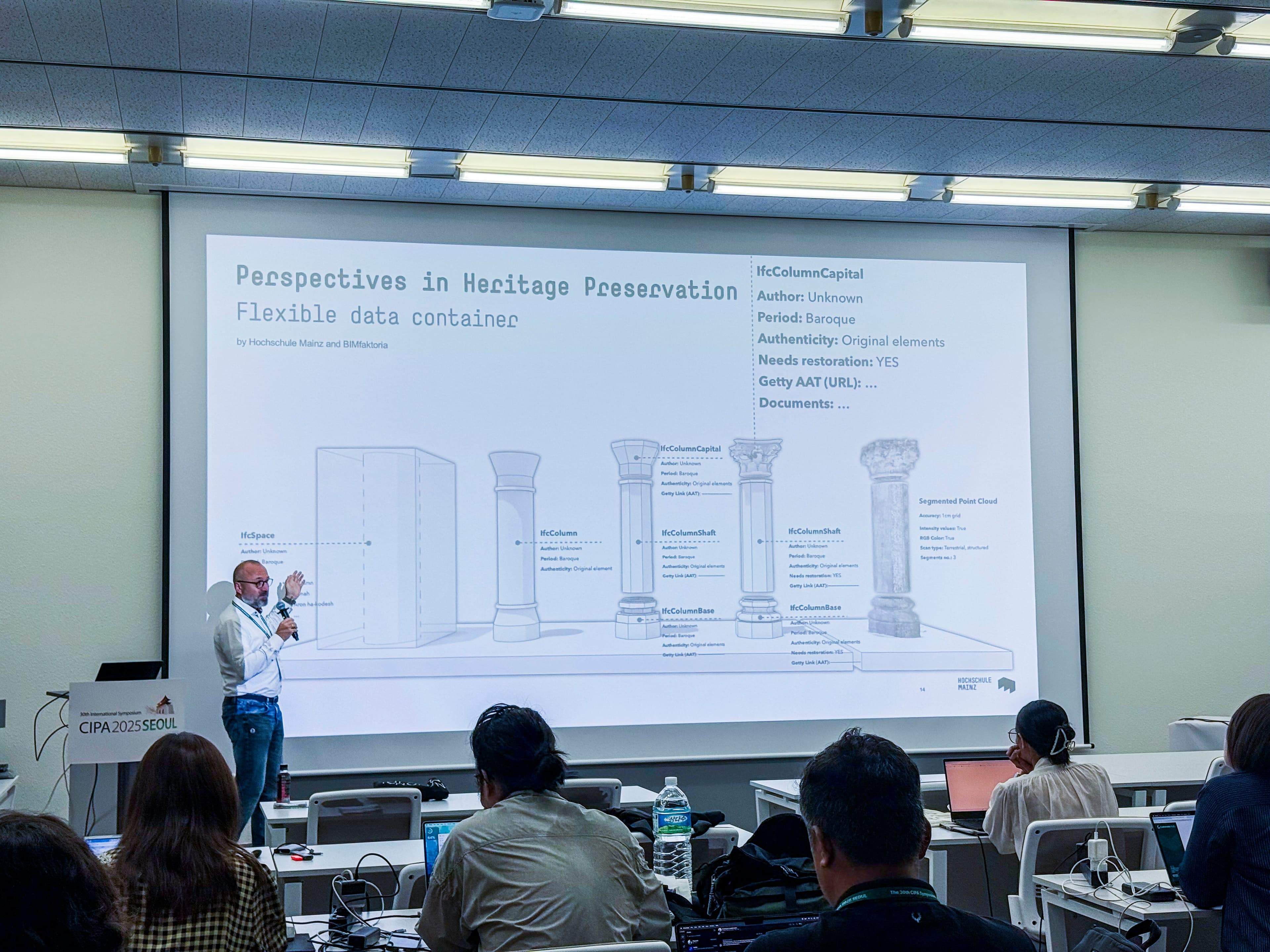 Picture of CIPA Seoul 2025 HBIM Workshop