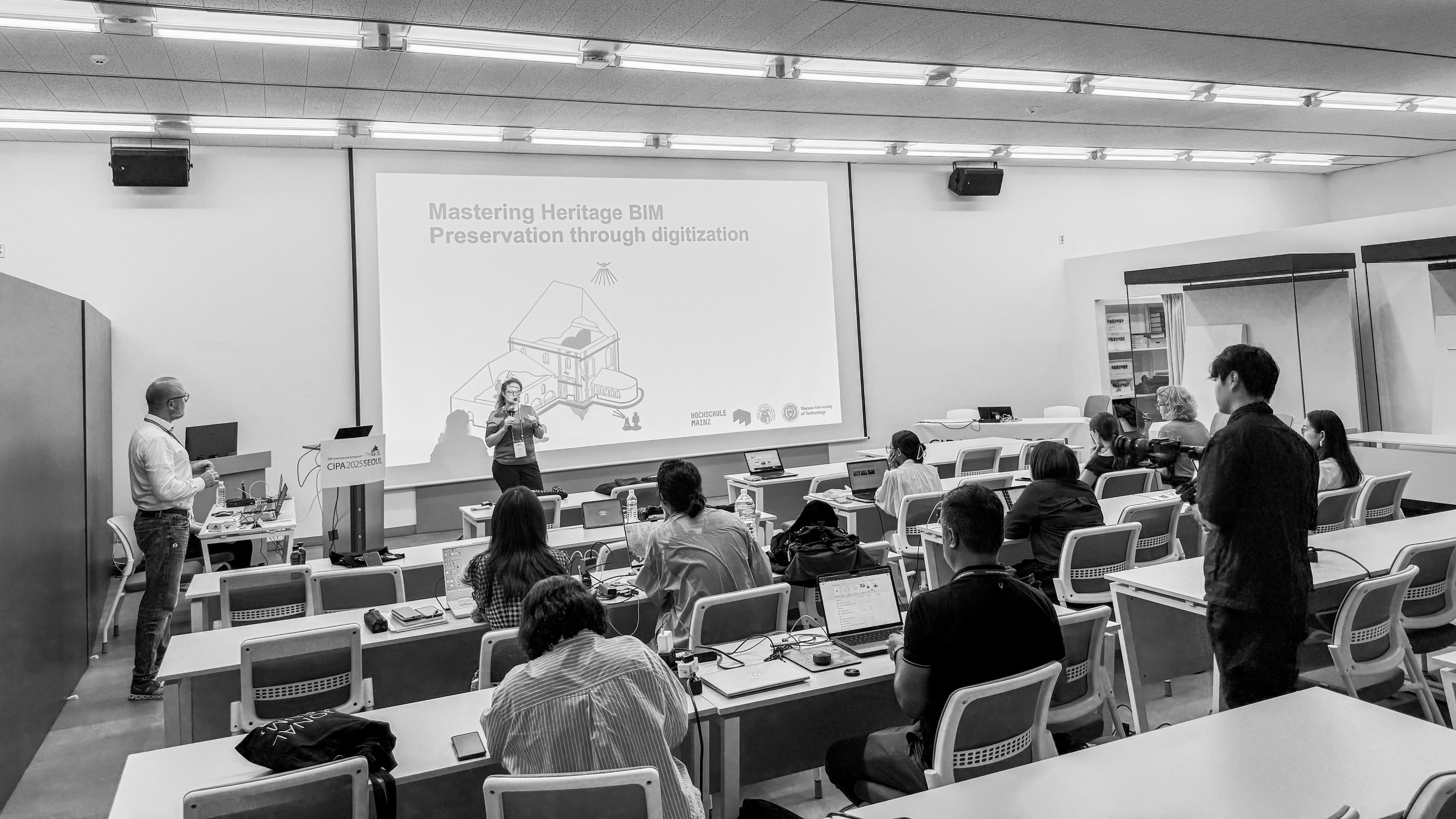 Cover Image of project: Mastering Heritage BIM - CIPA Seoul 2025 Workshop