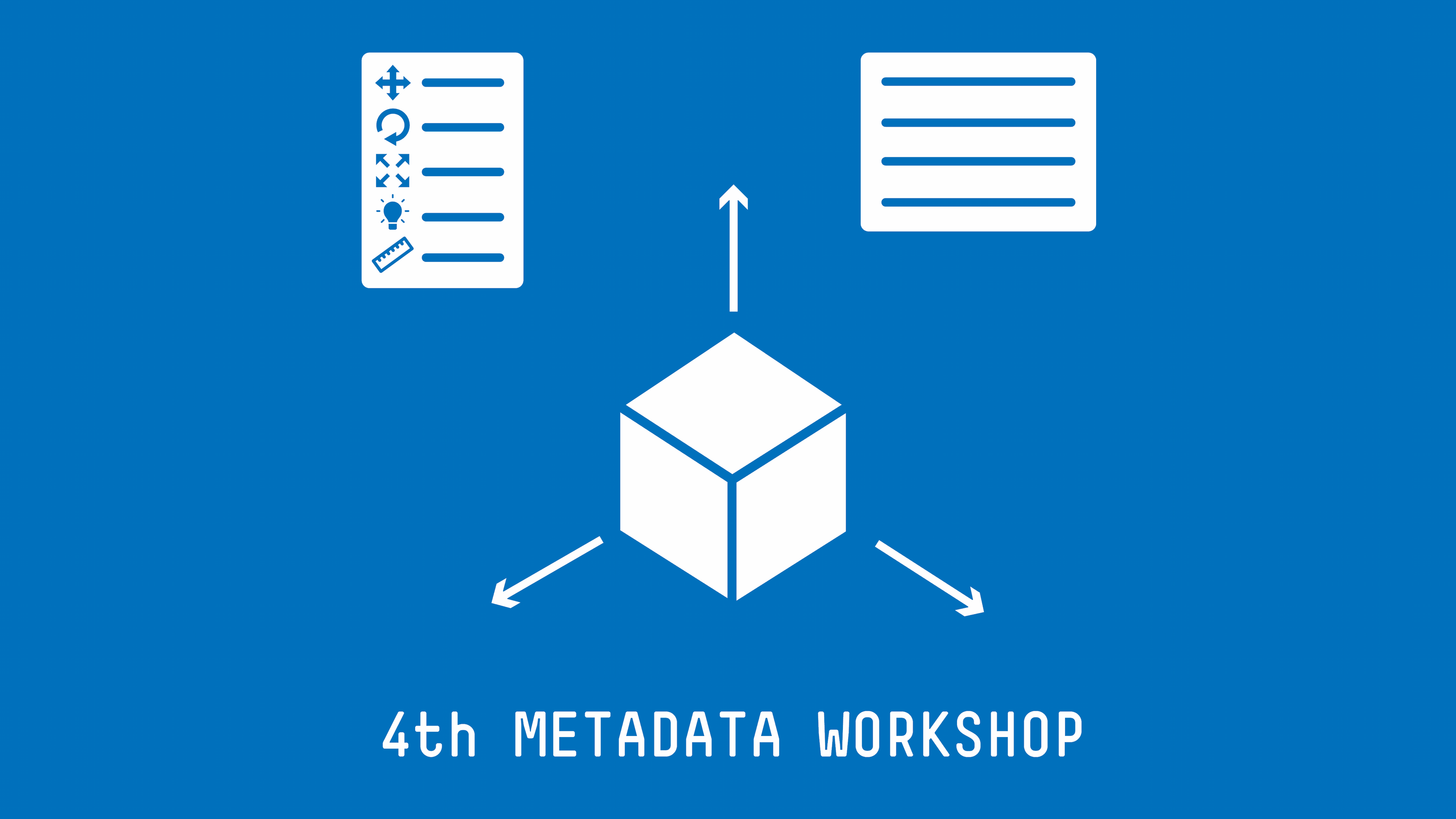Picture of Promotional graphic for the Metadata Roundtable